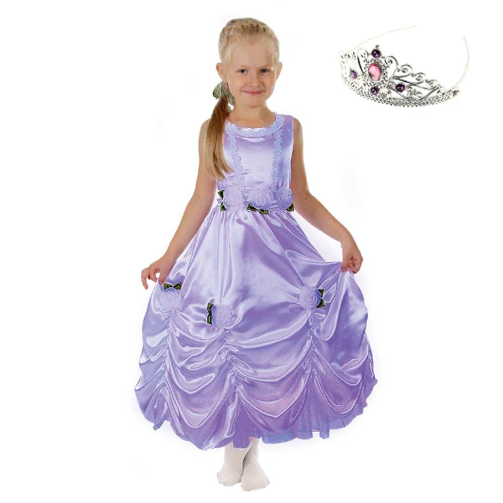 Карнавальный костюм Принцесса София нарядное платье